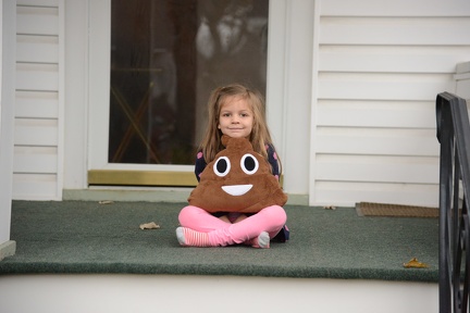 Greta and her poop emoji1
